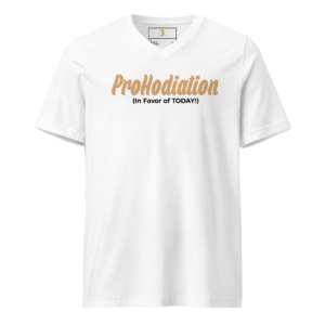 ProHodiation2 – Unisex Short Sleeve V-Neck T-Shirt